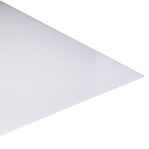 Polycarbonaat kanaalplaat 10mm 105x250cm opaal