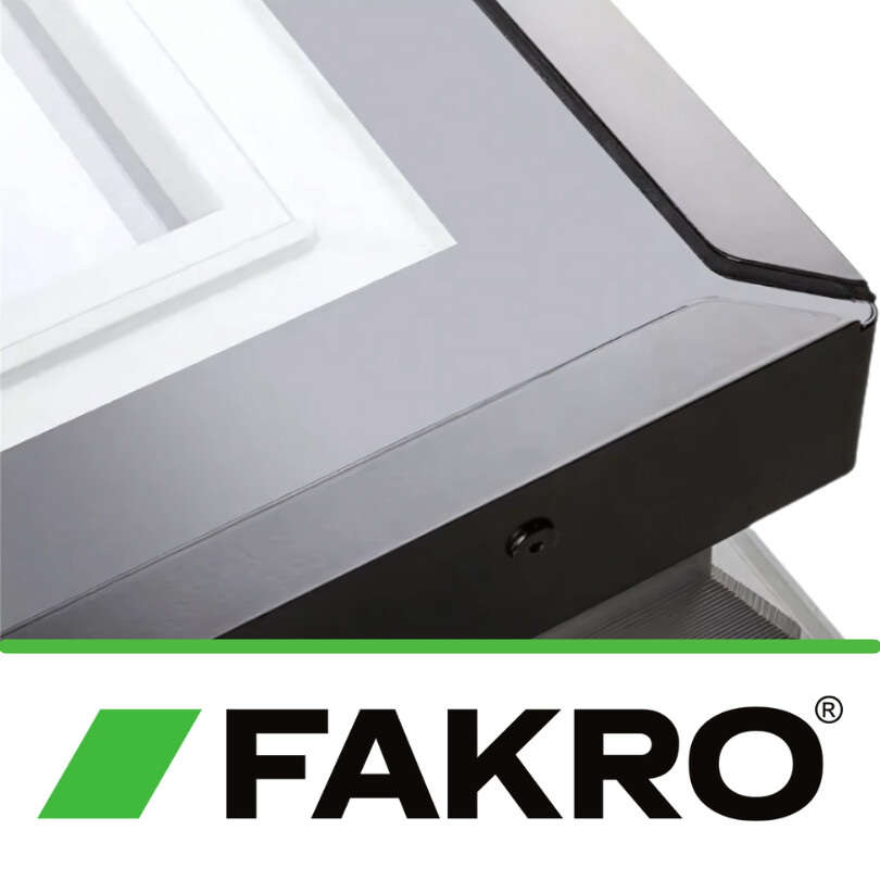 Fakro DGX P2 Platdakraam vast close-up