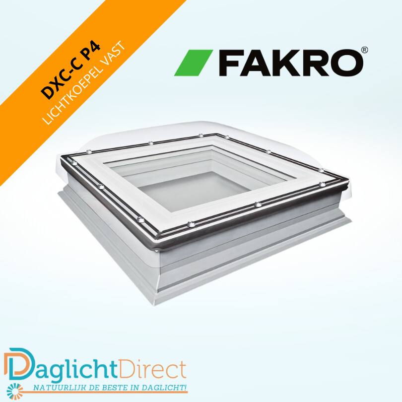 Fakro lichtkoepel vast DXC-C P4 PK 06K 90×120