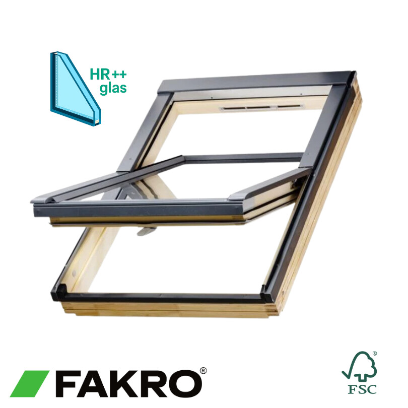 Fakro tuimeldakraam FTP V-U30 APMX FSC 55x78cm blank afgelakt
